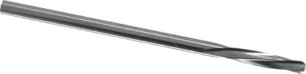 Magafor - 2.3292mm Solid Carbide 4 Flute Chucking Reamer - Spiral Flute, 0.0917" Straight Shank, 7/16" Flute Length, 1-31/32" OAL - Eagle Tool & Supply