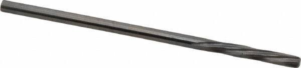 Magafor - 2.4105mm Solid Carbide 6 Flute Chucking Reamer - Spiral Flute, 0.0949" Straight Shank, 19/32" Flute Length, 2-1/4" OAL - Eagle Tool & Supply