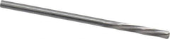 Magafor - 2.5908mm Solid Carbide 6 Flute Chucking Reamer - Spiral Flute, 0.102" Straight Shank, 19/32" Flute Length, 2-1/4" OAL - Eagle Tool & Supply