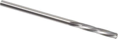 Magafor - 2.9007mm Solid Carbide 6 Flute Chucking Reamer - Spiral Flute, 0.1142" Straight Shank, 19/32" Flute Length, 2-1/4" OAL - Eagle Tool & Supply