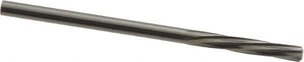 Magafor - #32 Solid Carbide 6 Flute Chucking Reamer - Spiral Flute, 0.1161" Straight Shank, 19/32" Flute Length, 2-1/4" OAL - Eagle Tool & Supply