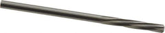 Magafor - #32 Solid Carbide 6 Flute Chucking Reamer - Spiral Flute, 0.1161" Straight Shank, 19/32" Flute Length, 2-1/4" OAL - Eagle Tool & Supply