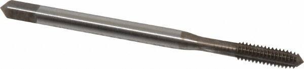 Emuge - #8-32 UNC 2BX Modified Bottoming Thread Forming Tap - Cobalt, Nitride Finish, 2.48" OAL, 0.512" Thread Length, Right Hand Thread, Series Rekord Druck-S - Eagle Tool & Supply