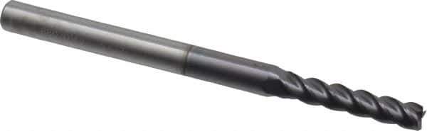 Emuge - #0-80 UNF 2 Flute 2BX Modified Bottoming Spiral Flute Tap - Cobalt, Oxide Finish, 1.626" OAL, Right Hand Flute, Right Hand Thread, Series Rekord D-Ti - Exact Industrial Supply