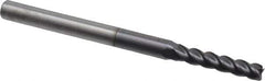 Emuge - #0-80 UNF 2 Flute 2BX Modified Bottoming Spiral Flute Tap - Cobalt, Oxide Finish, 1.626" OAL, Right Hand Flute, Right Hand Thread, Series Rekord D-Ti - Exact Industrial Supply