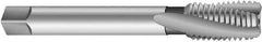 Emuge - 1-1/4 - 12 UNF 4 Flute 2BX Modified Bottoming Spiral Flute Tap - Cobalt, Oxide Finish, 5.906" OAL, Right Hand Flute, Right Hand Thread, Series Rekord D-Ti - Eagle Tool & Supply