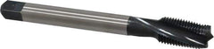 Emuge - 1/2-20 UNF 3 Flute 2BX Modified Bottoming Spiral Flute Tap - Cobalt, Oxide Finish, 3.937" OAL, Right Hand Flute, Right Hand Thread, Series Rekord D-Ti - Eagle Tool & Supply