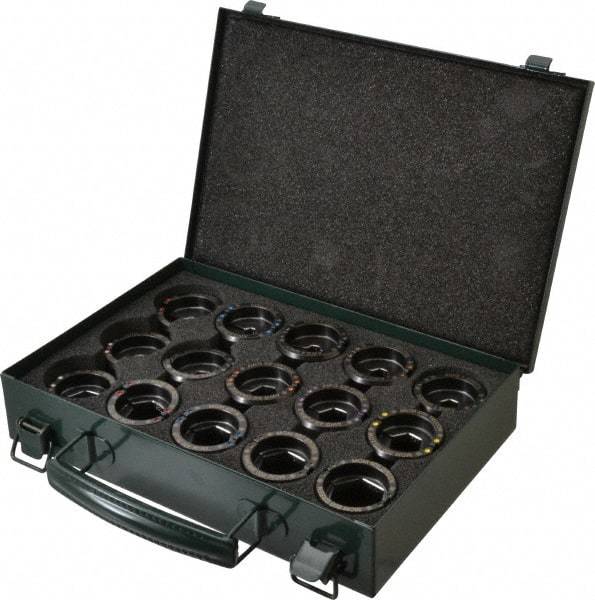 Greenlee - 8 - 600 AWG Crimping Die Set - Use with Mfr's # EK628L11 - Eagle Tool & Supply