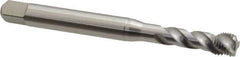 Emuge - 3/8-24 UNF 3 Flute 2B Bottoming Spiral Flute Tap - Cobalt, Bright Finish, 3.937" OAL, Right Hand Flute, Right Hand Thread, Series Enorm Z - Eagle Tool & Supply