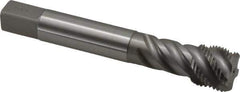 Emuge - 3/4-16 UNF 5 Flute 2B Bottoming Spiral Flute Tap - Cobalt, Bright Finish, 4.331" OAL, Right Hand Flute, Right Hand Thread, Series Enorm Z - Eagle Tool & Supply