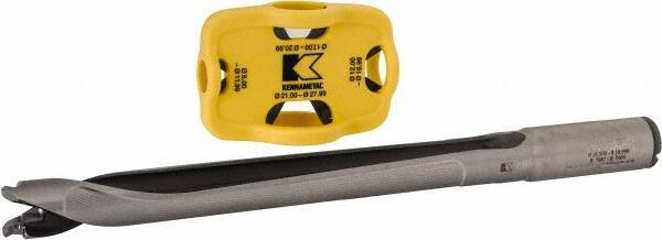 Kennametal - 18 to 18.99mm Diam, 8xD, 5.98" Max Depth, 3/4" Shank Diam, 7.13" Flute, 9-1/4" OAL, Replaceable Tip Drill - W Seat Size, Series KenTIP - Eagle Tool & Supply