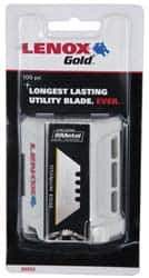 Lenox - 100 Piece Bi-Metal Utility Knife Blade - 2-3/8" OAL - Eagle Tool & Supply