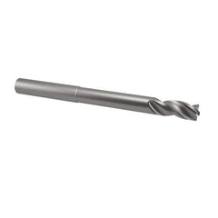 Niagara Cutter - 3/8", 3 Flute, Single End, Solid Carbide, 0.015" Corner Radius End Mill - 4" OAL, 40° Helix, Right Hand Flute, 1/2" LOC, Right Hand Cut, 2-3/8" Extended Reach - Eagle Tool & Supply