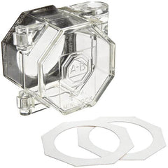 Brady - Pneumatic & Valve Lockouts Type: Push-Button & Rotary Switch Lockout Maximum Valve Handle Size (Inch): 1.200 - Eagle Tool & Supply