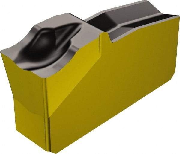 Sandvik Coromant - N151.240 5E 4225 Grade, 0.1575" Cutting Width, Carbide Cutoff Insert - 0° Neutral Lead Angle, 0.0079" Cnr Rad, TiCN/Al2O3/TiN Coated - Eagle Tool & Supply