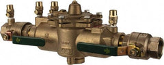 Watts - 1-1/4 Thread, Backflow Preventer Valve - Lead-Free, Use with Potable Water Applications - Eagle Tool & Supply