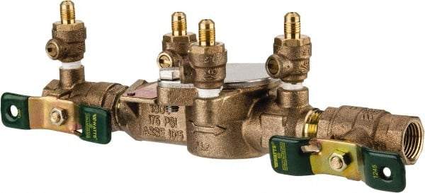 Watts - 1/2 Thread, Backflow Preventer Valve - Lead-Free, Use with Potable Water Applications - Eagle Tool & Supply