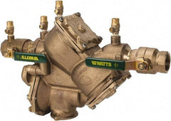 Watts - 1-1/4 Thread, Backflow Preventer Valve - Lead-Free, Use with Potable Water Applications - Eagle Tool & Supply