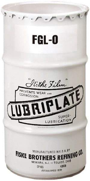 Lubriplate - 120 Lb Drum Aluminum General Purpose Grease - White, Food Grade, 335°F Max Temp, NLGIG 0, - Eagle Tool & Supply