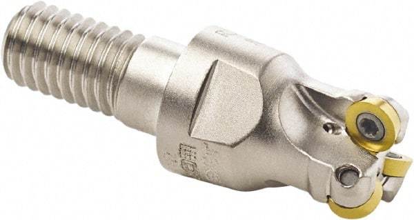 Seco - 12mm Cutting Diam, 2.5mm Max Depth of Cut, Modular Connection Indexable Copy End Mill - 3 Inserts, RDH.. 0501 Insert, R217.29 Toolholder, Through Coolant - Eagle Tool & Supply