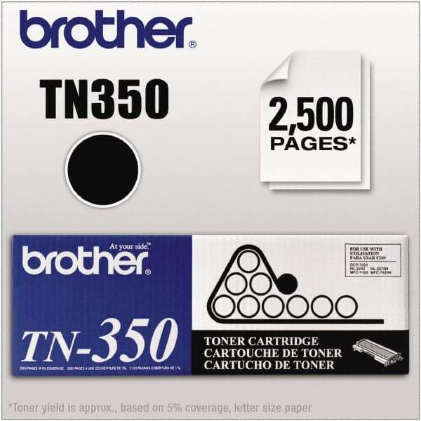 Brother - Black Toner Cartridge - Use with Brother DCP-7010, 7020, 7025, HL-2030, 2035, 2037, 2040, 2070N, intelliFax-2820, 2825, 2910, 2920, MFC-7220, 7225N, 7420, 7820N - Eagle Tool & Supply