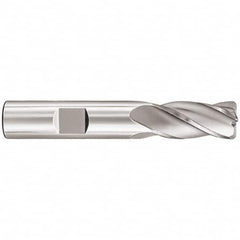 SGS - 3/4" Diam 4 Flute Solid Carbide 0.06" Corner Radius End Mill - Eagle Tool & Supply