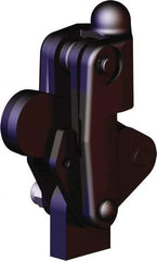 De-Sta-Co - 2,473 Lb Holding Capacity, Vertical Handle, Manual Hold Down Toggle Clamp - 200° Bar Opening, Weldable Base, Oxide Finish, Forged Alloy Steel - Eagle Tool & Supply