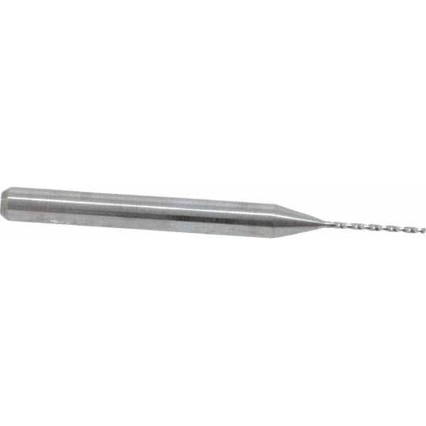 SGS - 0.65mm, 130° Drill Point, 1/8" Shank Diam, Regular Spiral Circuit Board Drill Bit - Eagle Tool & Supply