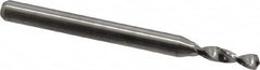 SGS - 2.25mm, 130° Drill Point, 1/8" Shank Diam, Regular Spiral Circuit Board Drill Bit - Eagle Tool & Supply