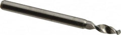 SGS - 2.7mm, 130° Drill Point, 1/8" Shank Diam, Regular Spiral Circuit Board Drill Bit - Eagle Tool & Supply