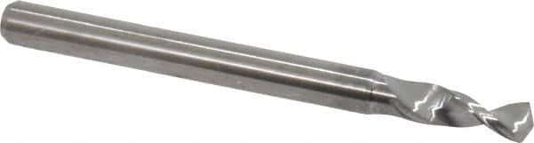 SGS - 2.9mm, 130° Drill Point, 1/8" Shank Diam, Regular Spiral Circuit Board Drill Bit - Eagle Tool & Supply