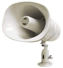Speco - 30 Max Watt, 11 Inch Diameter, Oval Plastic Standard Horn and Speaker - Weather and Waterproof, 10-1/4 Inch Deep, Includes 25, 70 Volt Transformer - Eagle Tool & Supply