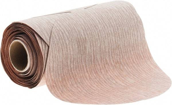 Norton - 5" Diam, 600 Grit Aluminum Oxide Adhesive PSA Disc - Ultra Fine Grade, Natural, B Weighted Backing, Flexible - Eagle Tool & Supply