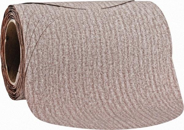 Norton - 8" Diam, 150 Grit Aluminum Oxide Adhesive PSA Disc - Medium Grade, Natural, B Weighted Backing, Flexible - Eagle Tool & Supply