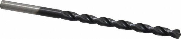 Cleveland - 11/64" 135° Cobalt Jobber Drill - TiAlN Finish, Right Hand Cut, Parabolic Flute, Straight Shank, 3-1/4" OAL, Split Point - Eagle Tool & Supply