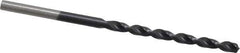Cleveland - #31 135° Cobalt Jobber Drill - TiAlN Finish, Right Hand Cut, Parabolic Flute, Straight Shank, 2-3/4" OAL, Split Point - Eagle Tool & Supply