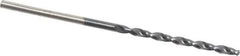 Cleveland - #50 135° Cobalt Jobber Drill - TiAlN Finish, Right Hand Cut, Parabolic Flute, Straight Shank, 2" OAL, Split Point - Eagle Tool & Supply