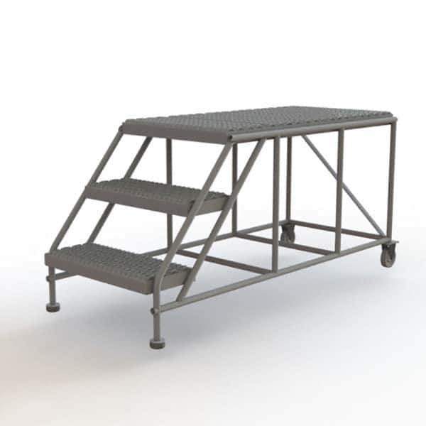TRI-ARC - Rolling & Wall Mounted Ladders & Platforms Type: Rolling Work Platform Style: Steel Work Platform - Eagle Tool & Supply