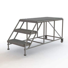TRI-ARC - Rolling & Wall Mounted Ladders & Platforms Type: Rolling Work Platform Style: Steel Work Platform - Eagle Tool & Supply