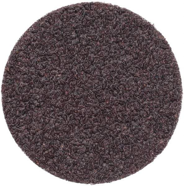 3M - 2" Disc Diam, 36 Grit, Aluminum Oxide Quick Change Disc - Type S Attaching System, Coated, Very Coarse Grade, 25,000 RPM, 361F Series - Eagle Tool & Supply