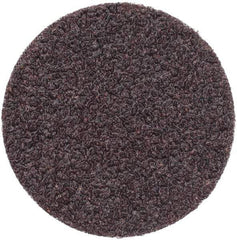 3M - 2" Disc Diam, 36 Grit, Aluminum Oxide Quick Change Disc - Type S Attaching System, Coated, Very Coarse Grade, 25,000 RPM, 361F Series - Eagle Tool & Supply