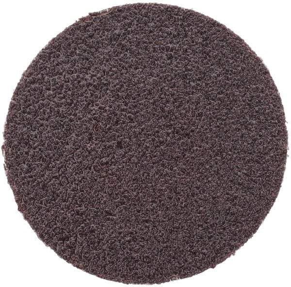 3M - 2" Disc Diam, 60 Grit, Aluminum Oxide Quick Change Disc - Type S Attaching System, Coated, Medium Grade, 25,000 RPM, 361F Series - Eagle Tool & Supply