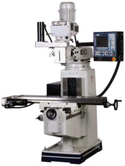 Vectrax - 54" Long x 10" Wide, 3 Phase Fagor 3 Axis 8055i CNC Milling Machine - Frequency Control, NT40 Taper, 5 hp - Eagle Tool & Supply