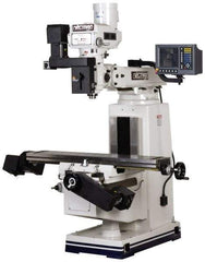 Vectrax - 54" Long x 10" Wide, 3 Phase Acurite Millpower CNC Milling Machine - Variable Speed Pulley Control, NT40 Taper, 5 hp - Eagle Tool & Supply