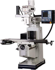 Vectrax - 54" Long x 10" Wide, 3 Phase CNC Milling Machine - Variable Speed Pulley Control, R8 Taper, 5 hp - Eagle Tool & Supply