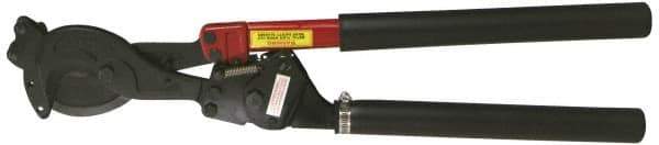 H.K. Porter - 27-1/2" OAL, 2" Capacity, Cable Cutter - Oval Head, Rubber Handle - Eagle Tool & Supply