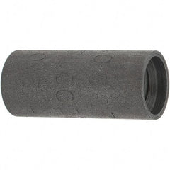 Made in USA - Size 1/4", Class 300, Steel Black Pipe Coupling - 300 psi, Threaded End Connection - Eagle Tool & Supply