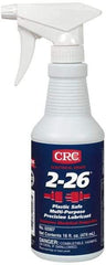 CRC - 16 oz Trigger Spray Bottle Nondrying Film Penetrant/Lubricant - Amber, 250°F Max, Food Grade - Eagle Tool & Supply