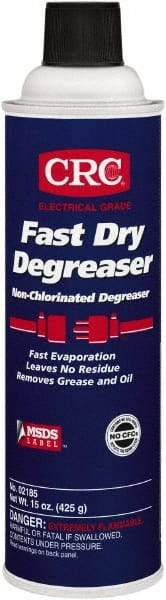 CRC - 20 oz Aerosol Cleaner/Degreaser - Aerosol, Unscented - Eagle Tool & Supply