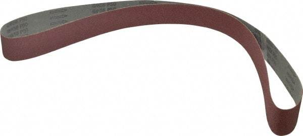 Tru-Maxx - 2" Wide x 72" OAL, 50 Grit, Aluminum Oxide Abrasive Belt - Aluminum Oxide, Coarse, Coated - Eagle Tool & Supply